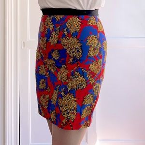 Funky print topshop skirt